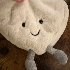 Jellycat Amuseables Cream Heart Bag Purse